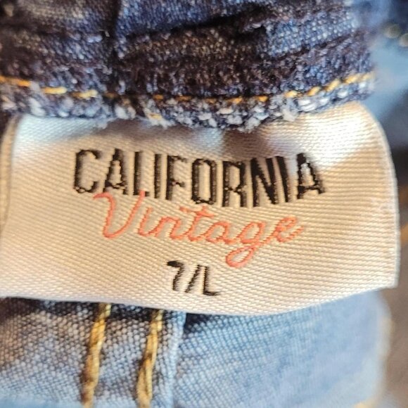 Vintage California Denim Drawstring Jeans 7L Relaxed Fit - Picture 3 of 4
